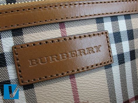 Burberry tags of authenticity